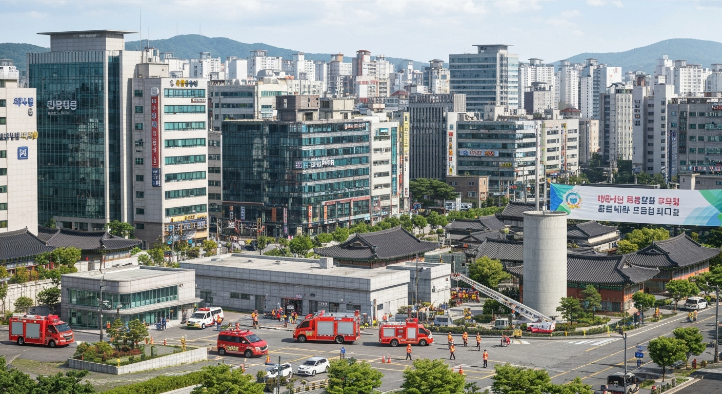 김포시, 미래 비전 제시와 복합 재난 대비 훈련 동시 실시